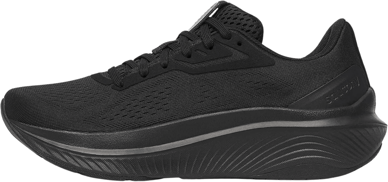 Saucony Triumph 19 Triple Black 6 M 194917833766 Shoe Deals Outlet