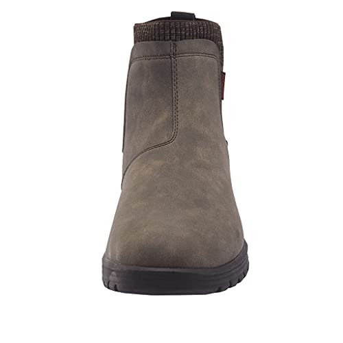 Hey Dude Scott Grip Boots - Men's Chocolate Shoe Deals Outlet