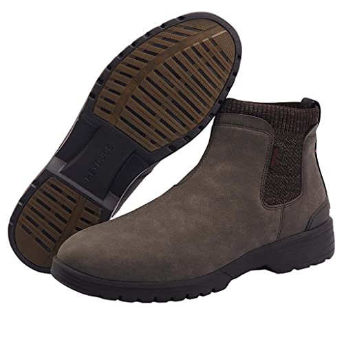 Hey Dude Scott Grip Boots - Men's Chocolate Shoe Deals Outlet