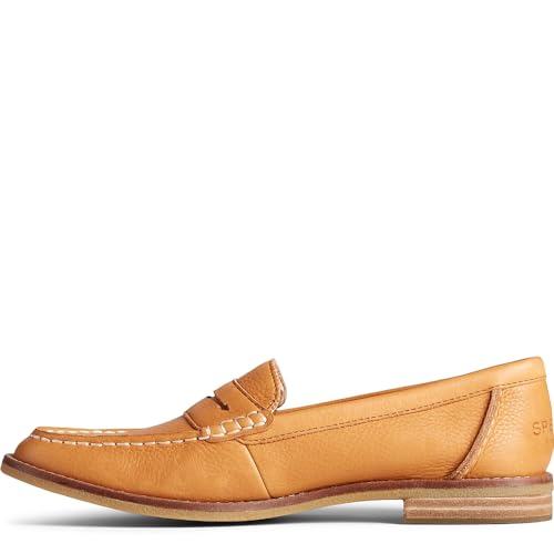 Sperry Seaport Penny Leather Loafer - Women's New Black Shoe Deals Outlet