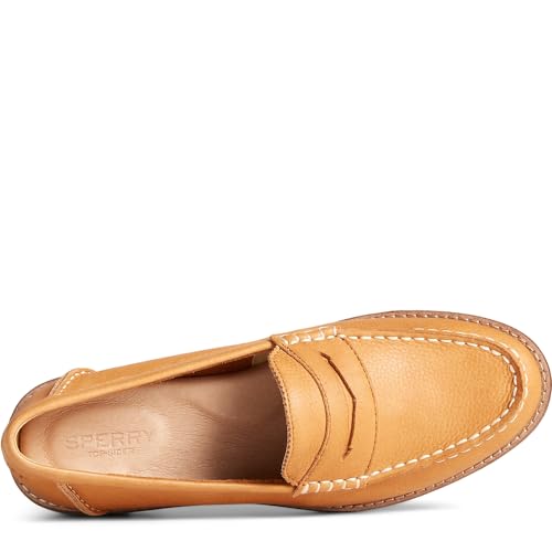 Sperry Seaport Penny Leather Loafer - Women's New Black Shoe Deals Outlet