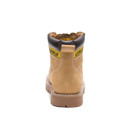 Caterpillar Second Shift Soft - Toe Boots - Men's Honey Shoe Deals Outlet