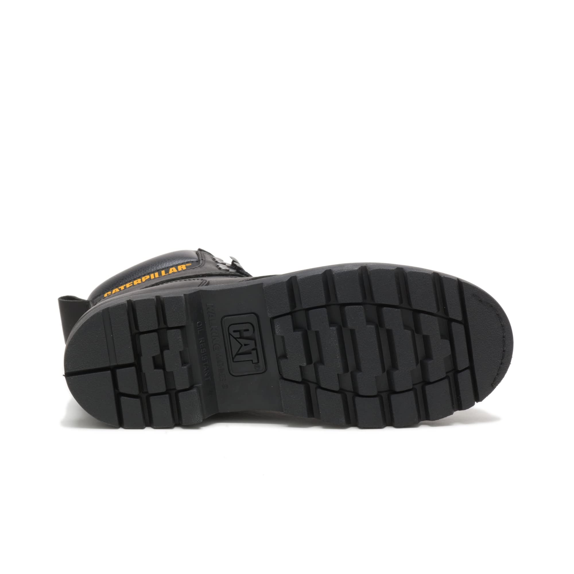 Caterpillar Second Shift Soft - Toe Boots - Men's Black Shoe Deals Outlet