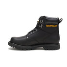 Caterpillar Second Shift Soft - Toe Boots - Men's Black Shoe Deals Outlet