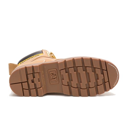 Caterpillar Second Shift Soft - Toe Boots - Men's Honey Shoe Deals Outlet