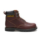 Caterpillar Second Shift Soft - Toe Boots - Men's Tan Shoe Deals Outlet