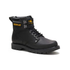 Caterpillar Second Shift Soft - Toe Boots - Men's Black Shoe Deals Outlet