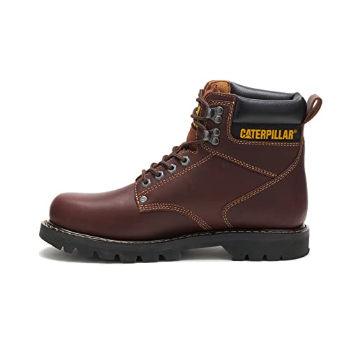 Caterpillar Second Shift Soft - Toe Boots - Men's Tan Shoe Deals Outlet
