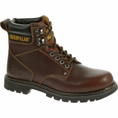 Caterpillar Second Shift Soft - Toe Boots - Men's Tan Shoe Deals Outlet