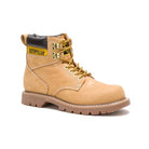 Caterpillar Second Shift Soft - Toe Boots - Men's Honey Shoe Deals Outlet