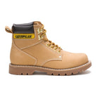 Caterpillar Second Shift Soft - Toe Boots - Men's Honey Shoe Deals Outlet