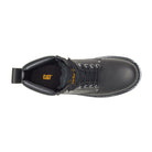 Caterpillar Second Shift Soft - Toe Boots - Men's Black Shoe Deals Outlet