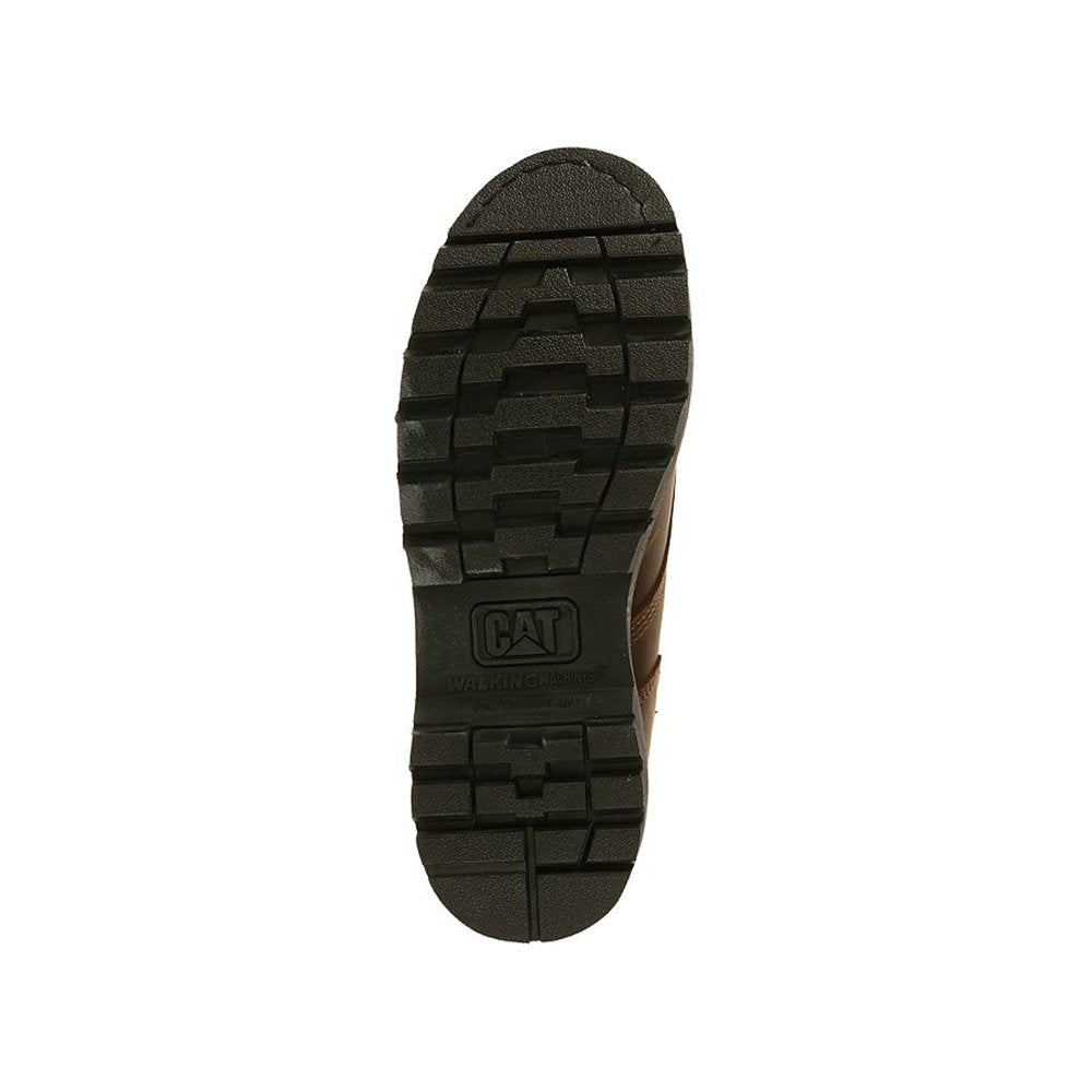 Caterpillar Second Shift Soft - Toe Boots - Men's Dark Brown Shoe Deals Outlet