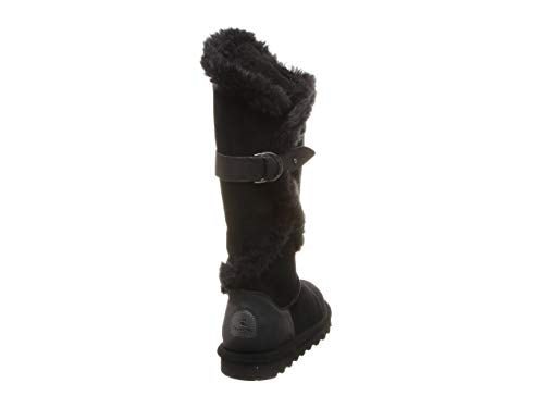BEARPAW Sheilah Boots - Women's Black Shoe Deals Outlet