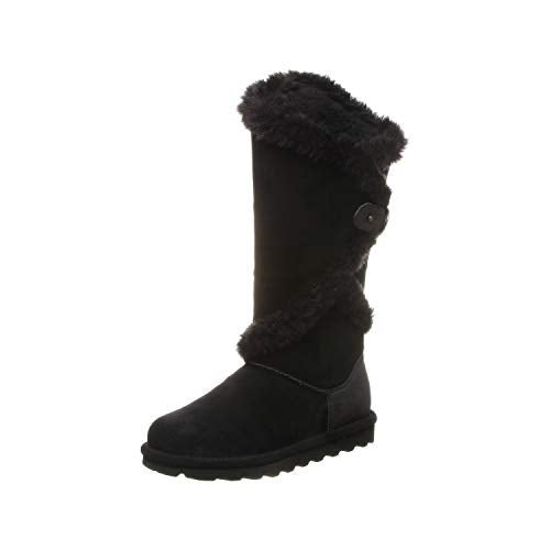 BEARPAW Sheilah Boots - Women's Black Shoe Deals Outlet