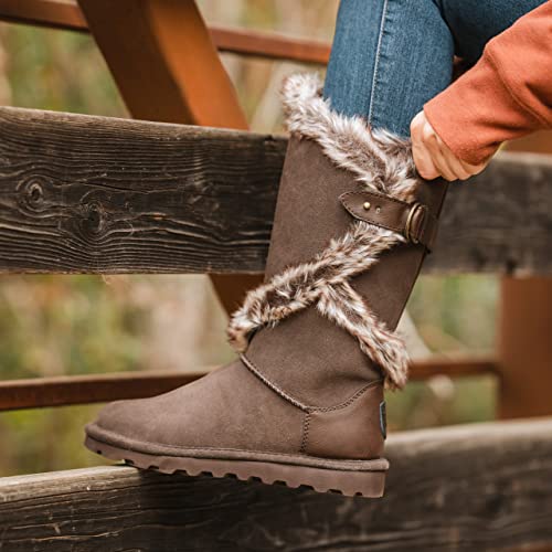BEARPAW Sheilah - Women's Chocolate Shoe Deals Outlet