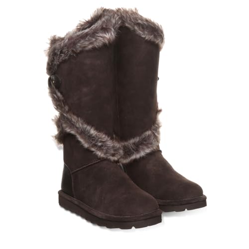 BEARPAW Sheilah - Women's Chocolate Shoe Deals Outlet