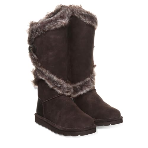 BEARPAW Sheilah - Women's Chocolate Shoe Deals Outlet