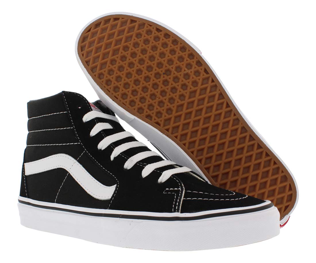 Vans Sk8 - Hi - Unisex Black/White Shoe Deals Outlet