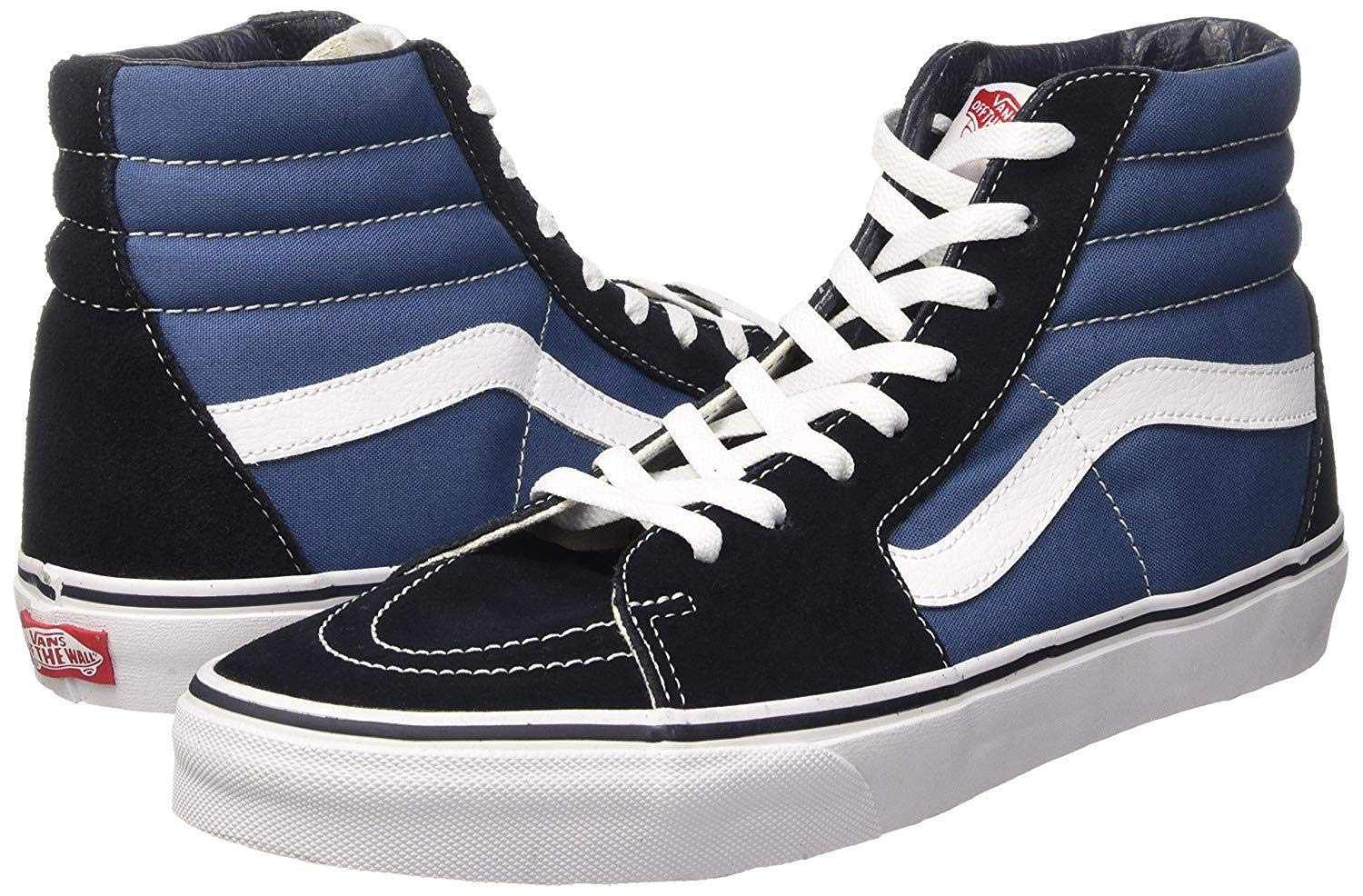 Vans Sk8 - Hi - Unisex Navy Shoe Deals Outlet
