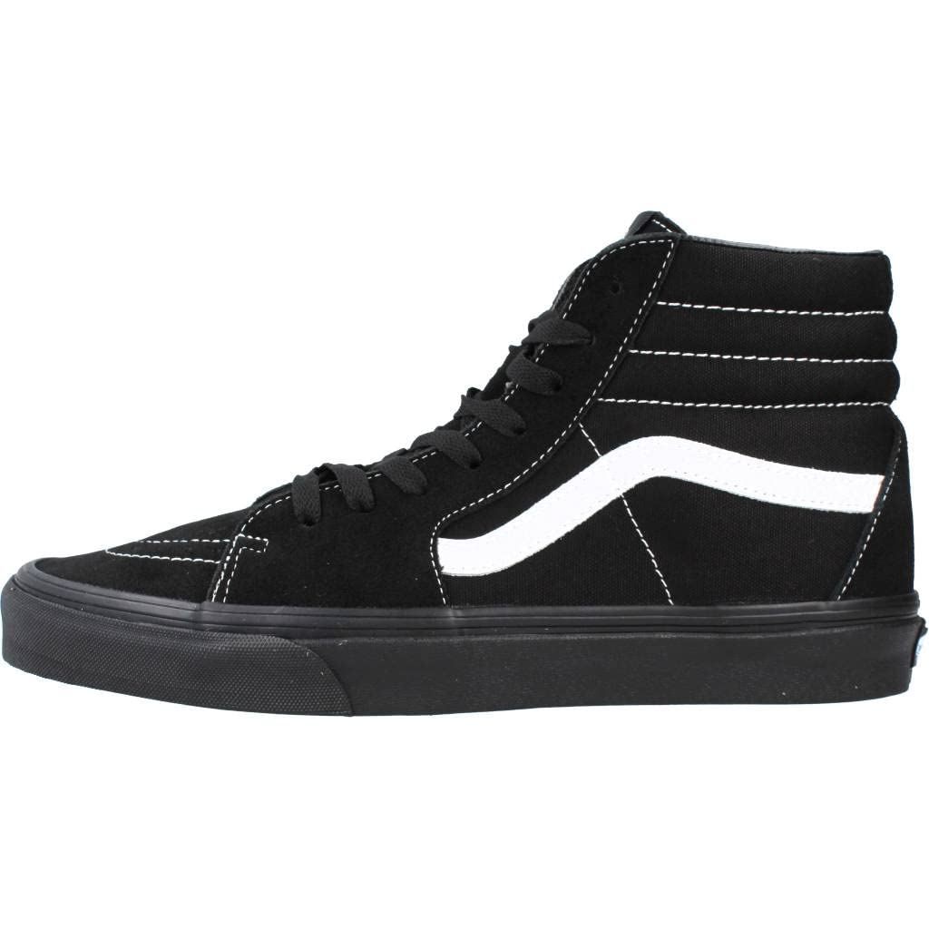 Vans Sk8 - Hi - Unisex Black/Black/True White Shoe Deals Outlet