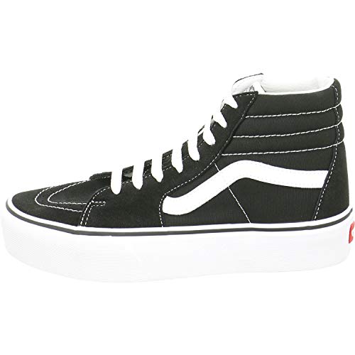 Vans Sk8 - Hi - Unisex Black/White Shoe Deals Outlet