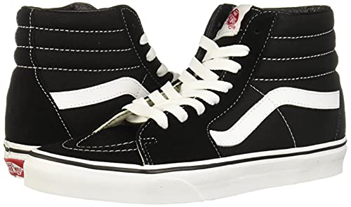 Vans Sk8 - Hi - Unisex Black/White Shoe Deals Outlet