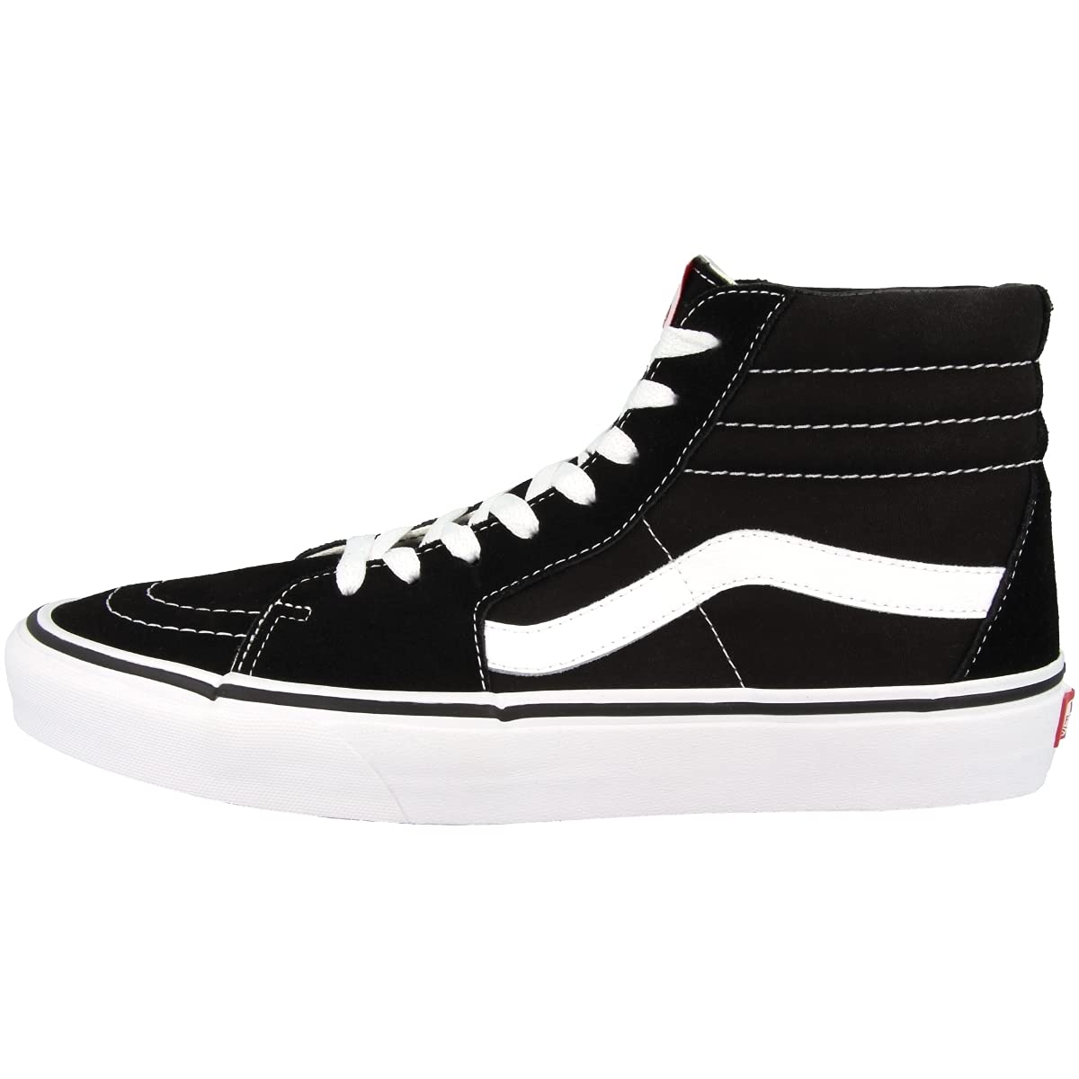 Vans Sk8 - Hi - Unisex Black/White Shoe Deals Outlet