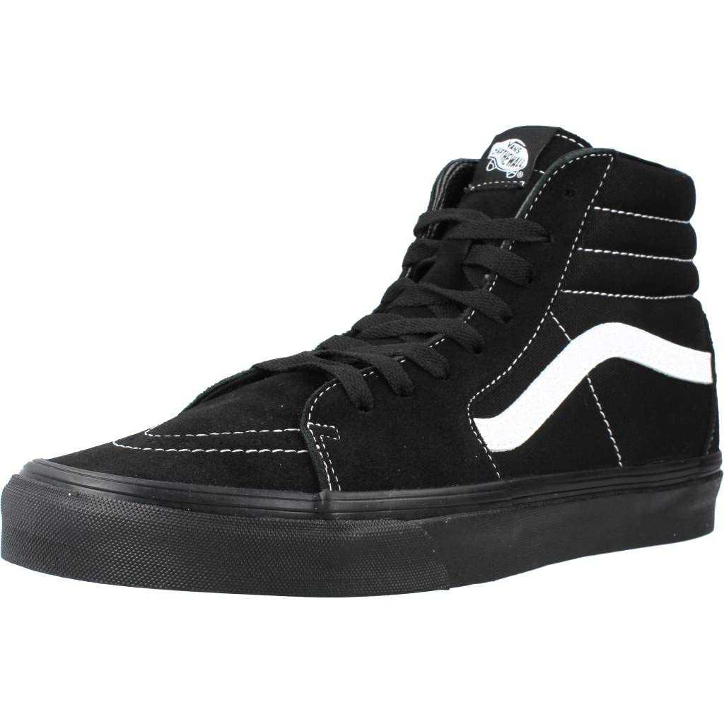 Vans Sk8 - Hi - Unisex Black/Black/True White Shoe Deals Outlet
