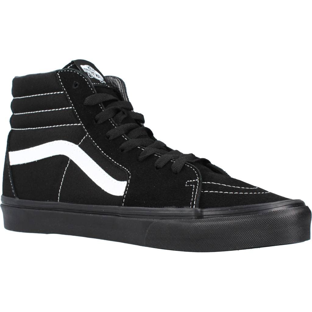 Vans Sk8 - Hi - Unisex Black/Black/True White Shoe Deals Outlet