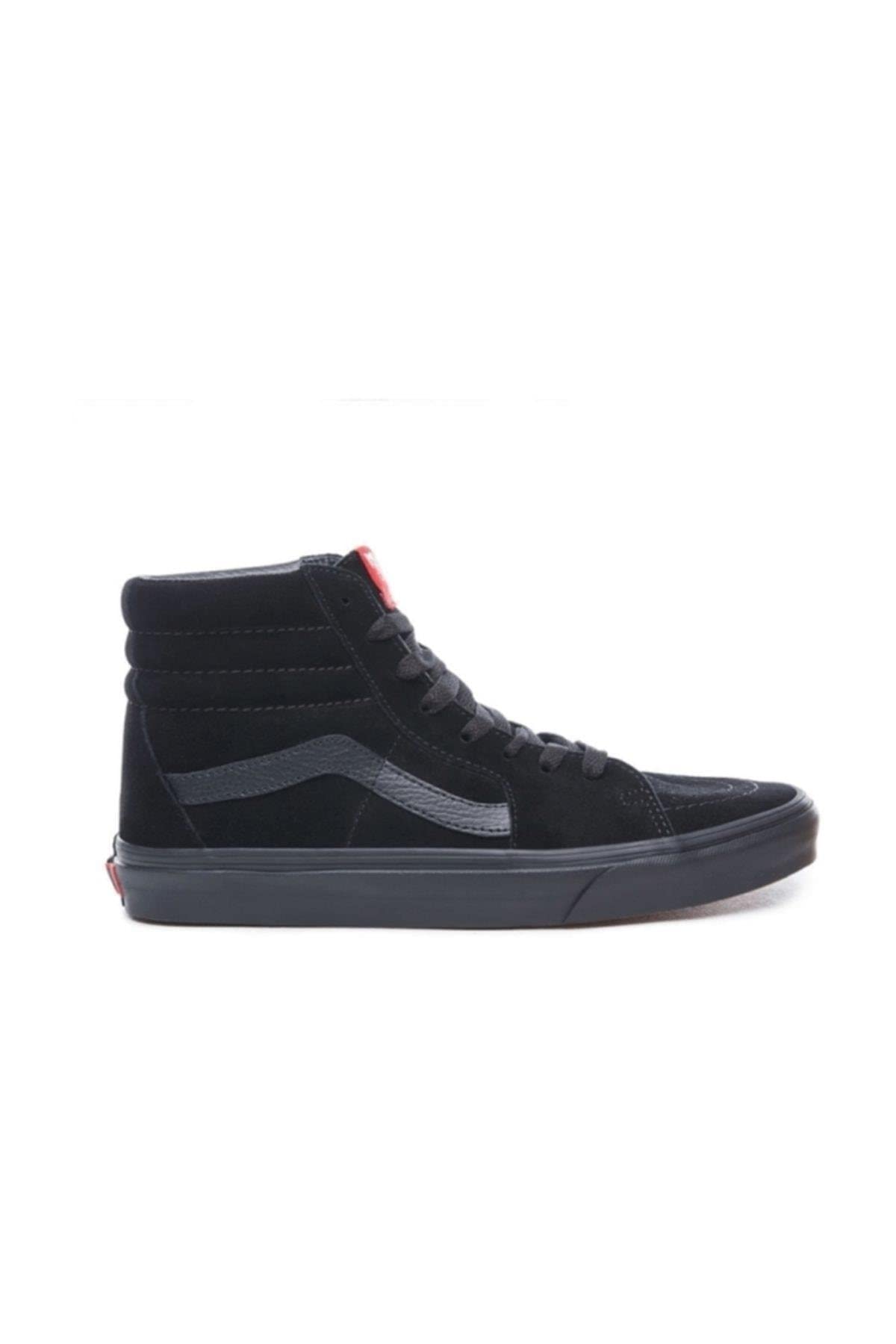 Vans Sk8 - Hi - Unisex Black/Black Shoe Deals Outlet