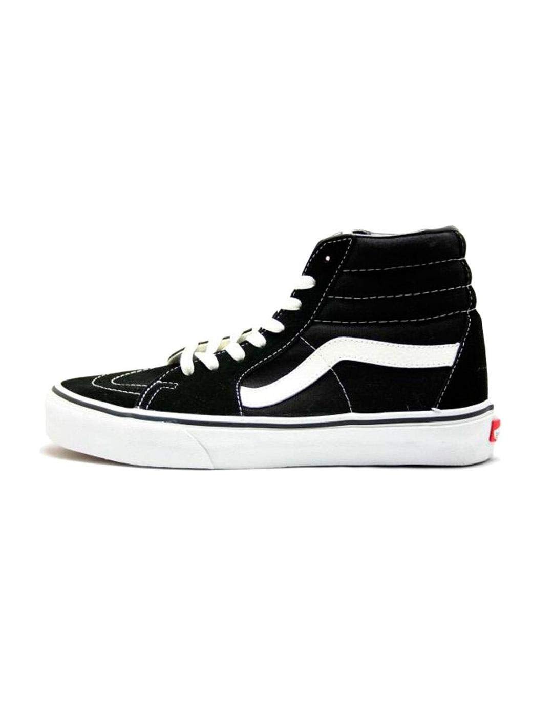 Vans Sk8 - Hi - Unisex Black/White Shoe Deals Outlet