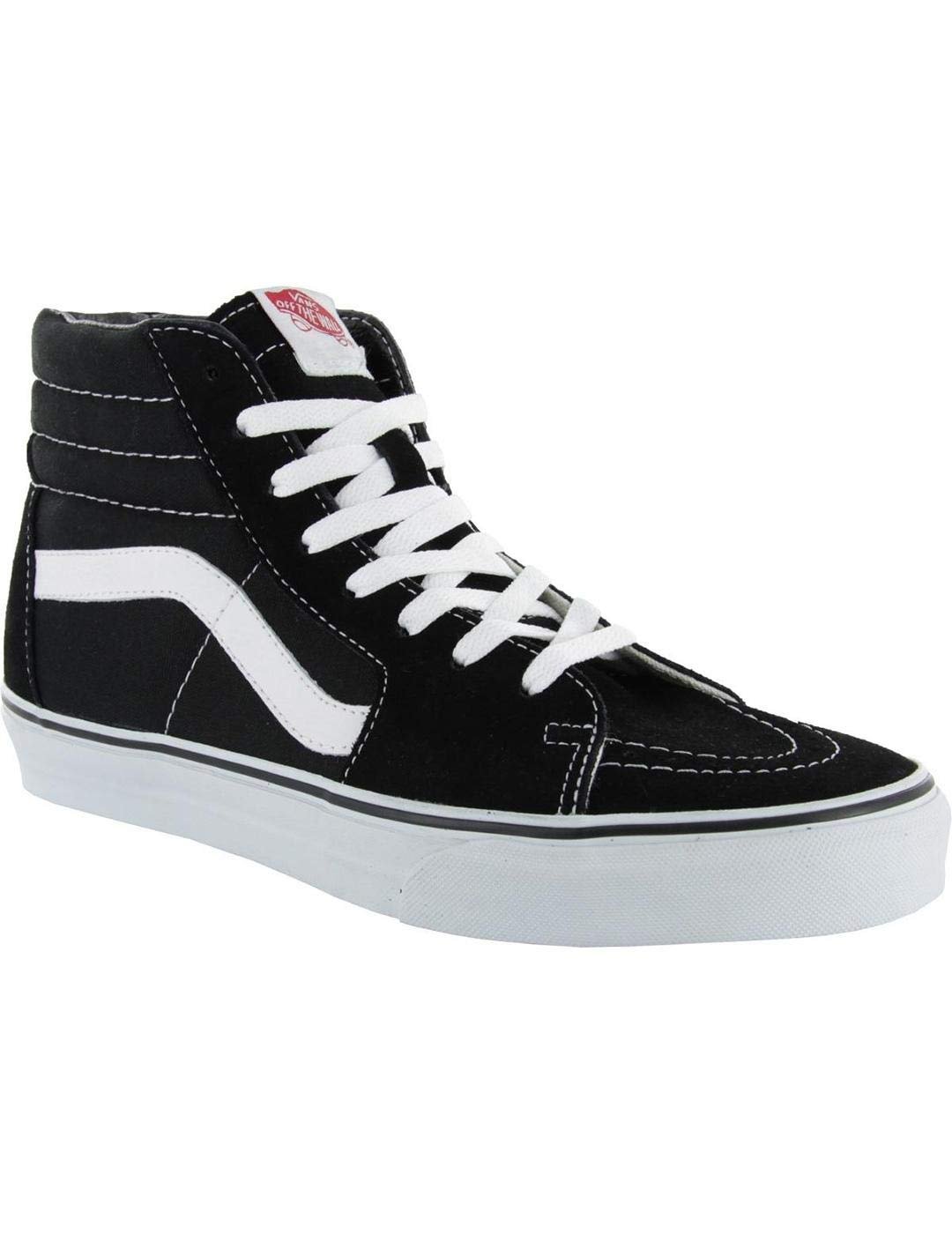 Vans Sk8 - Hi - Unisex Black/White Shoe Deals Outlet
