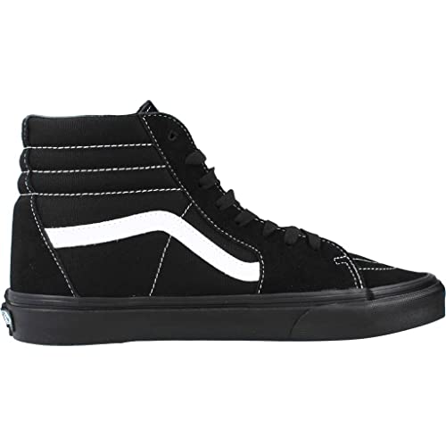 Vans Sk8 - Hi - Unisex Black/Black/True White Shoe Deals Outlet