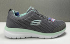 SKECHERS Bountiful Brisk Stride Gray 9 M 194428397504 Shoe Deals Outlet