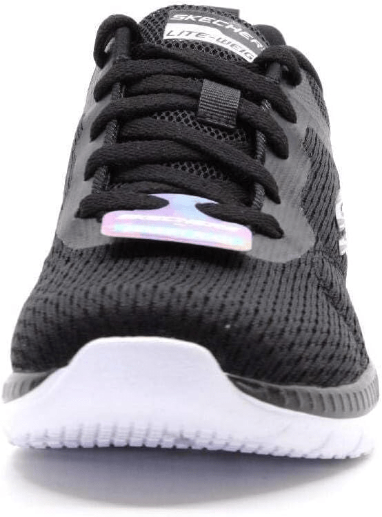 SKECHERS Bountiful - Quick Path Black / White 7 M 193642627206 Shoe Deals Outlet