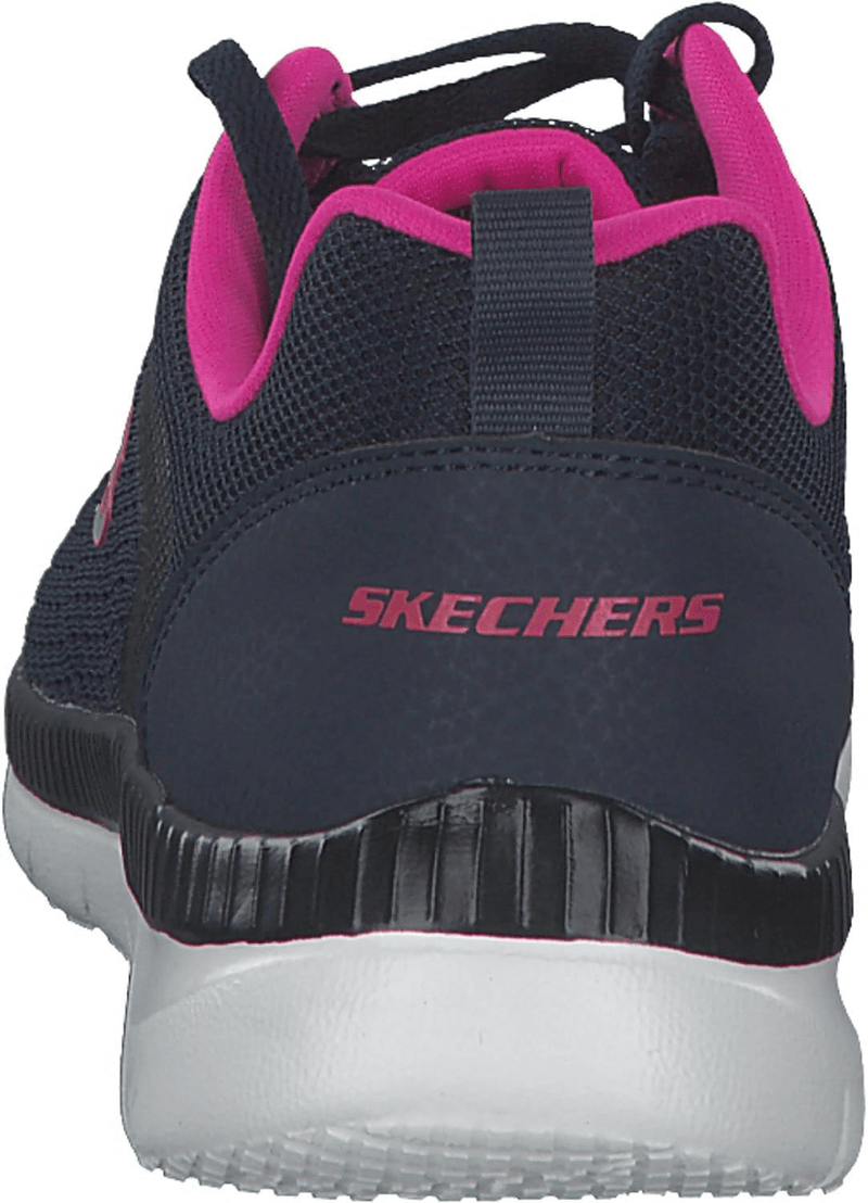 SKECHERS Bountiful - Quick Path Navy / Hot Pink 6 M 194428108650 Shoe Deals Outlet