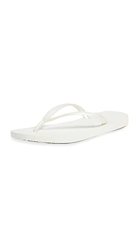 Havaianas Slim Flip Flop Sandal - Women's White Shoe Deals Outlet
