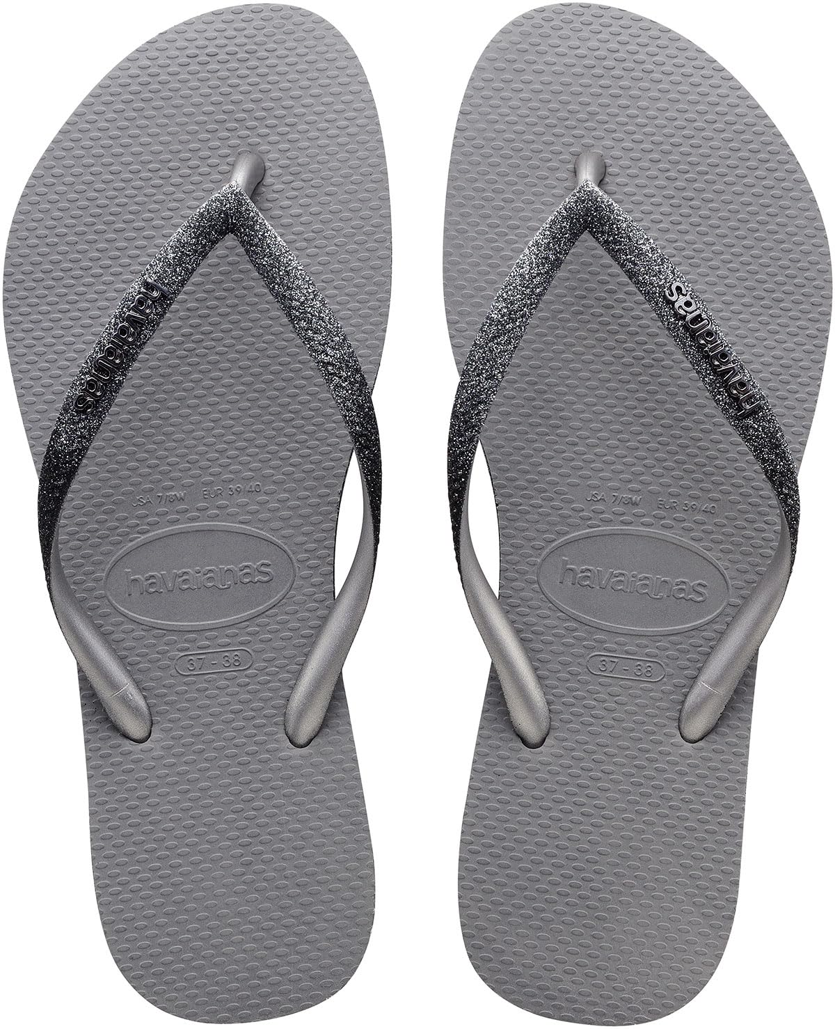 Havaianas Slim Flip Flop Sandal - Women's Sparkle Ballet Rose Shoe Deals Outlet