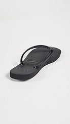 Havaianas Slim Flip Flop Sandal - Women's Black Shoe Deals Outlet