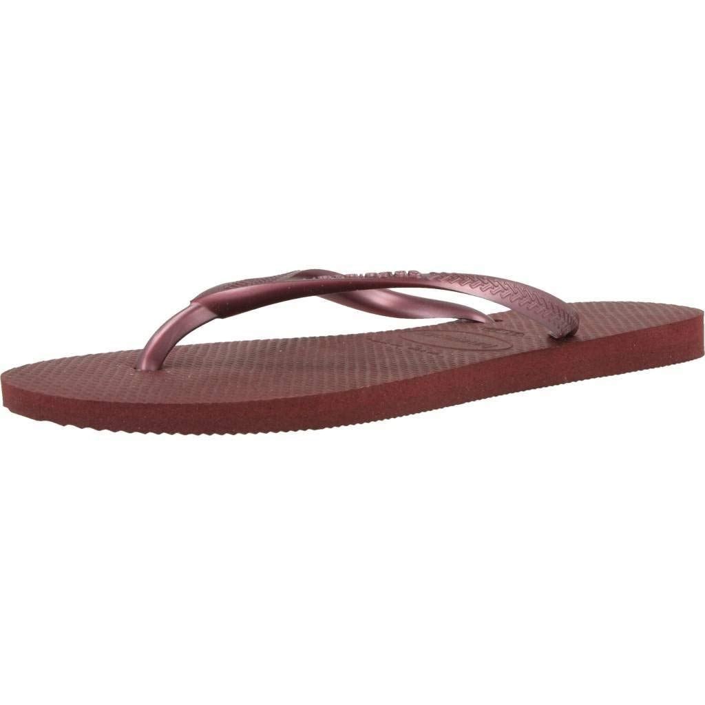 Havaianas Slim Flip Flop Sandal - Women's Grape Wine Shoe Deals Outlet