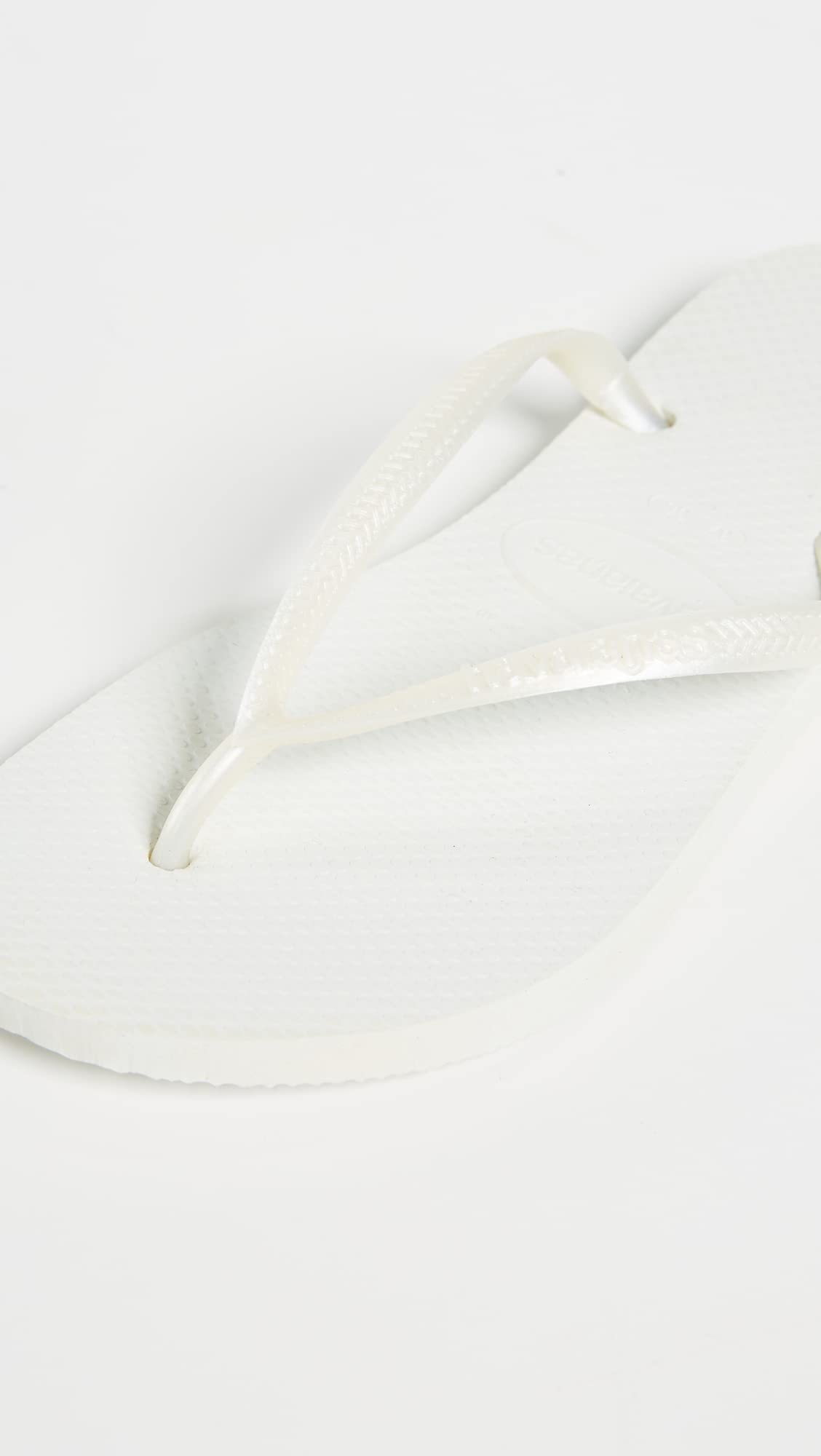Havaianas Slim Flip Flop Sandal - Women's White Shoe Deals Outlet