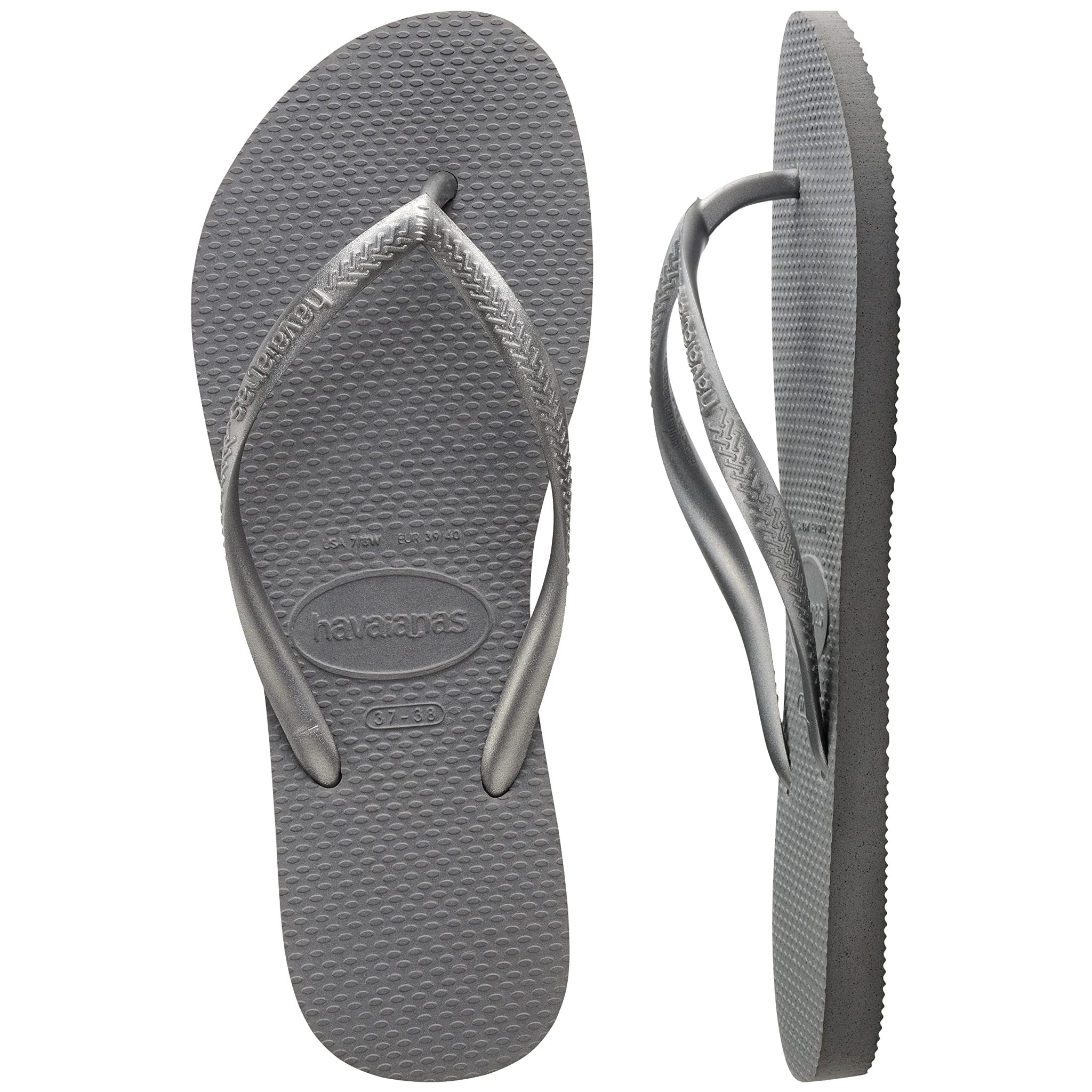 Havaianas Slim Flip Flop Sandal - Women's Steel Grey Shoe Deals Outlet