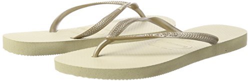 Havaianas Slim Flip Flops - Unisex Sand Grey Shoe Deals Outlet