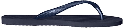 Havaianas Slim Flip Flops - Unisex Navy Shoe Deals Outlet