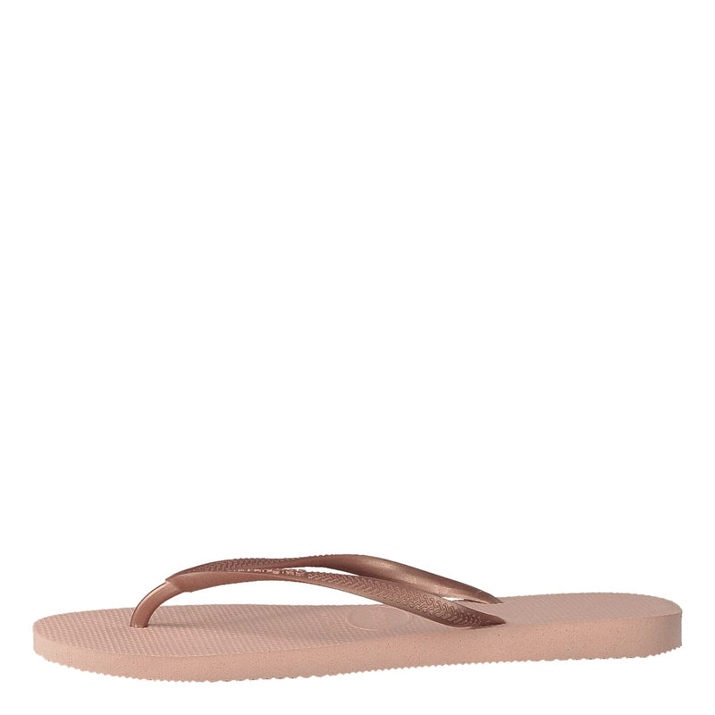 Havaianas Slim Flip Flops - Unisex Ballet Rose Shoe Deals Outlet
