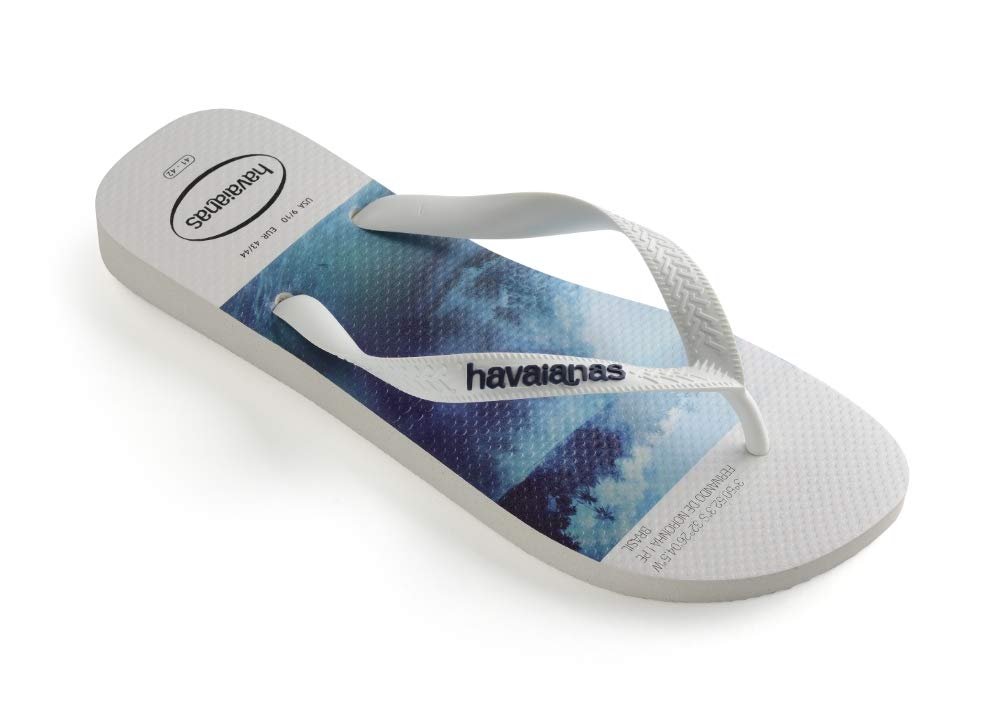 Havaianas Slim Flip Flops - Unisex Hype White Shoe Deals Outlet
