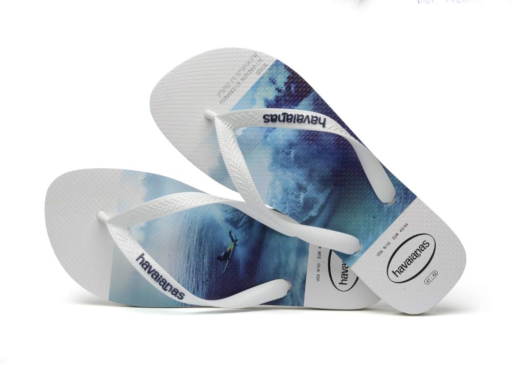 Havaianas Slim Flip Flops - Unisex Hype White Shoe Deals Outlet