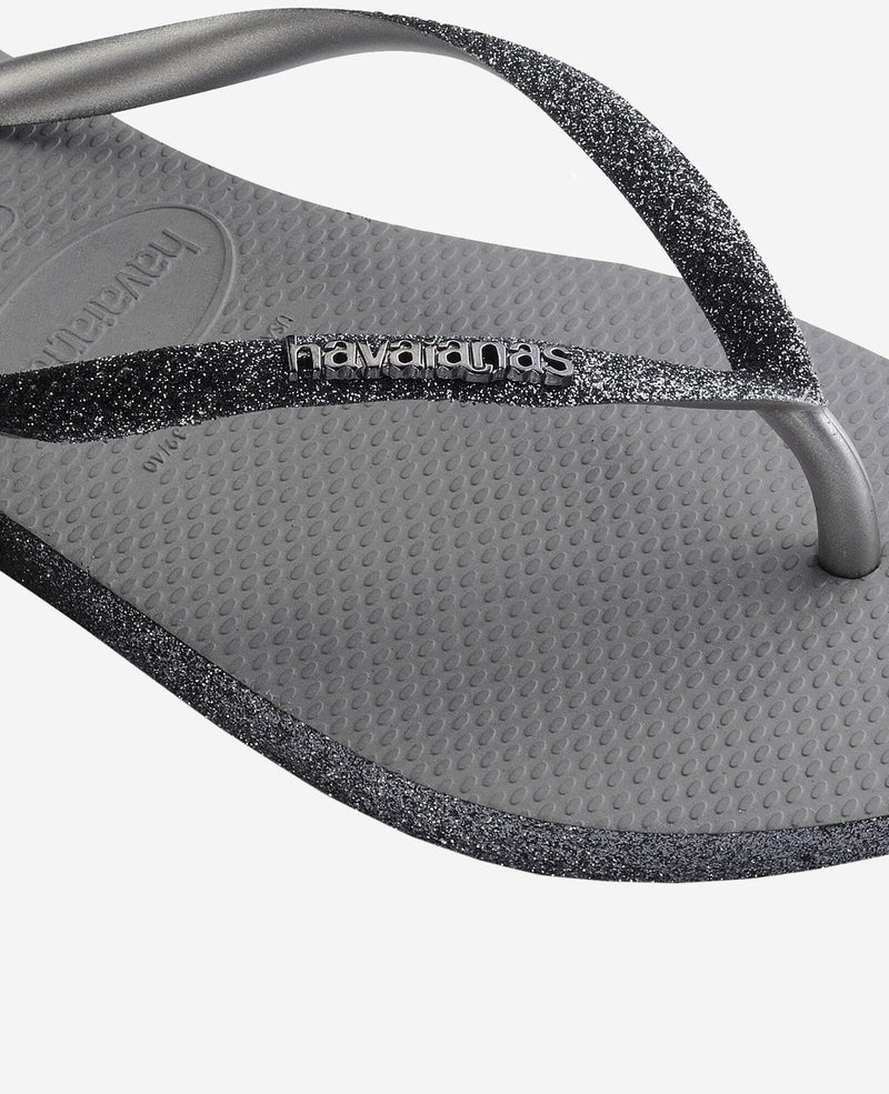 Havaianas Slim Flip Flops - Unisex Sparkle Ballet Rose Shoe Deals Outlet
