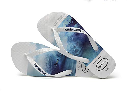 Havaianas Slim Flip Flops - Unisex Hype White Shoe Deals Outlet